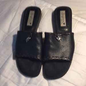 Brighton black sandals